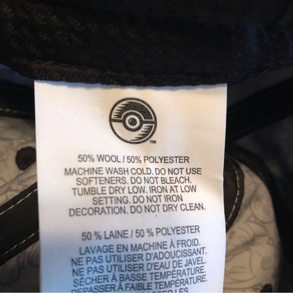 Pokémon 25 Year Celebration Dad Baseball Cap Pokémon Center Original Black - Picture 8 of 10